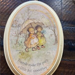 Hallmark Cream Plaque with Inspirational Message